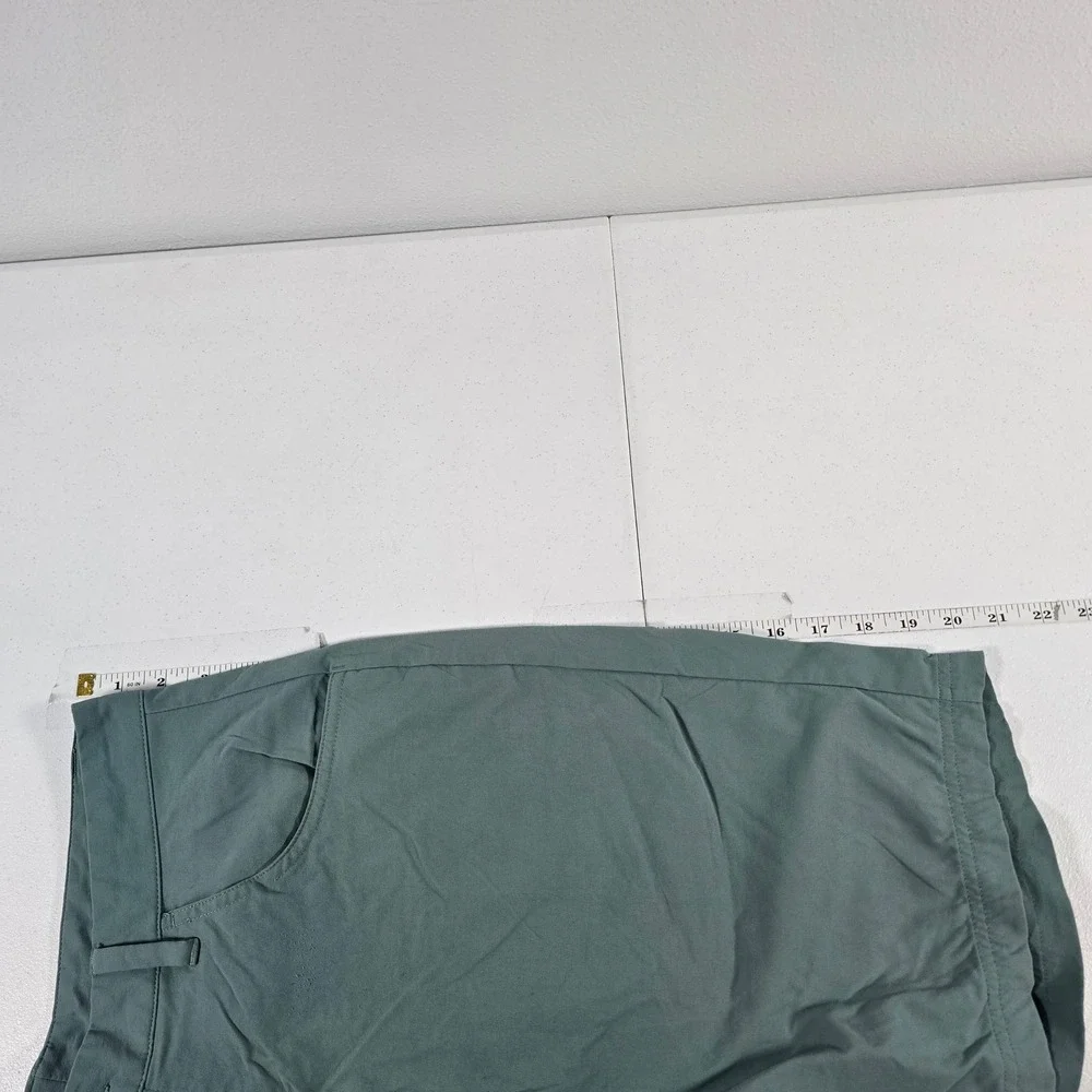 Adidas Adicross‎ Mens Golf Shorts Sage Green Teal Size 32 Performance Activewear